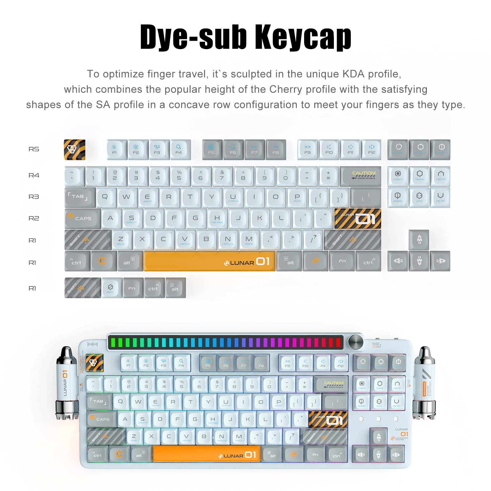 Amazon | Keysme Lunar 01 完全カスタマイズ 87%レイアウト